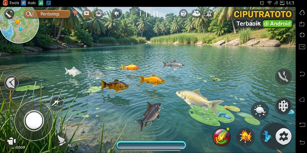 Tangkapan ikan yang menakjubkan dalam gameplay CIPUTRATOTO.
