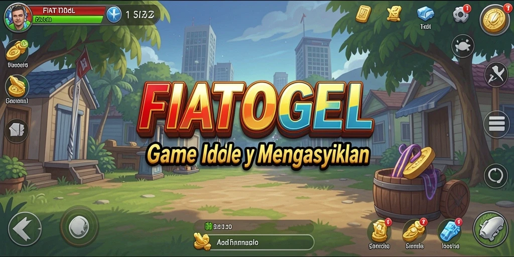 Screenshot gameplay FIATOGEL yang menampilkan aksi menarik dalam genre Idle.