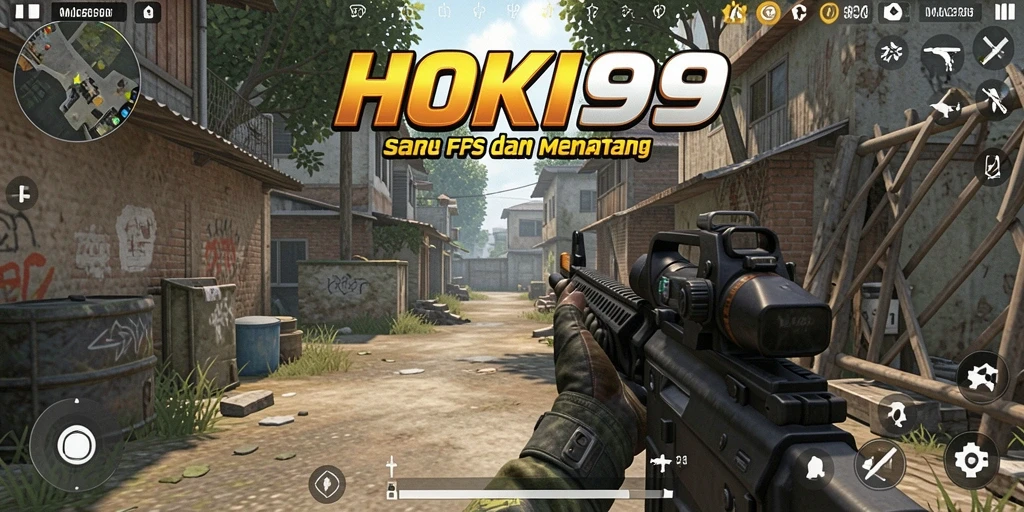 Screenshot HOKI99 menampilkan aksi tembak-menembak yang mendebarkan.