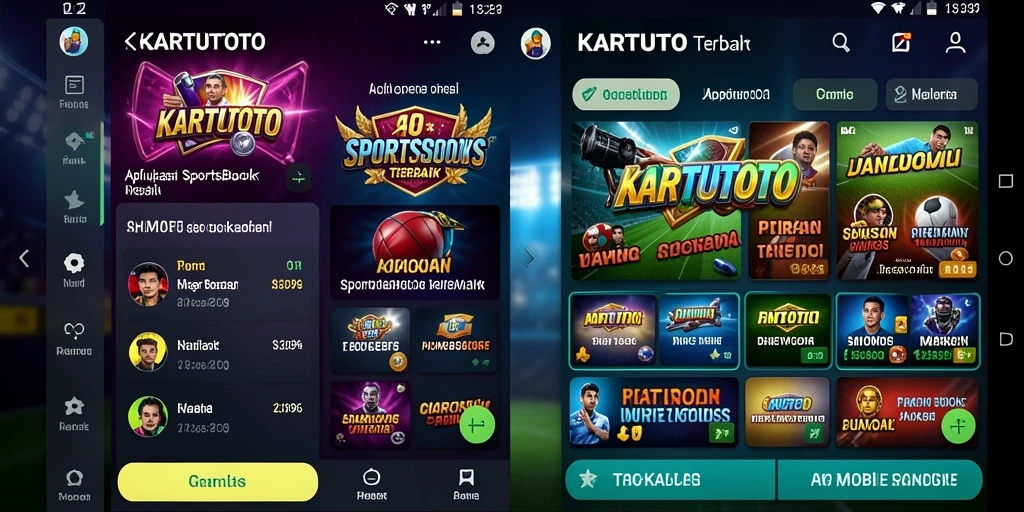 Tampilan menarik dari gameplay Sportsbook KARTUTOTO.