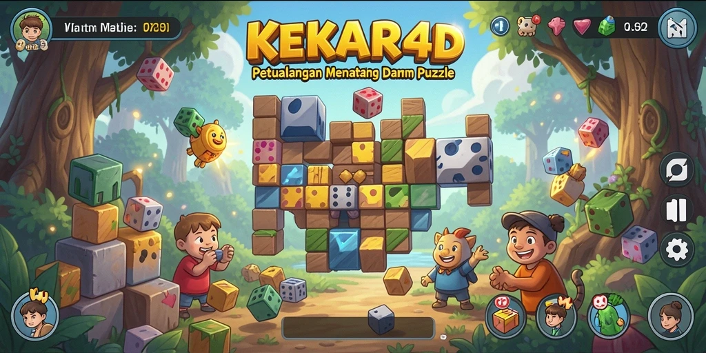Tangkapan layar menunjukkan aksi gameplay yang kreatif dan menantang.