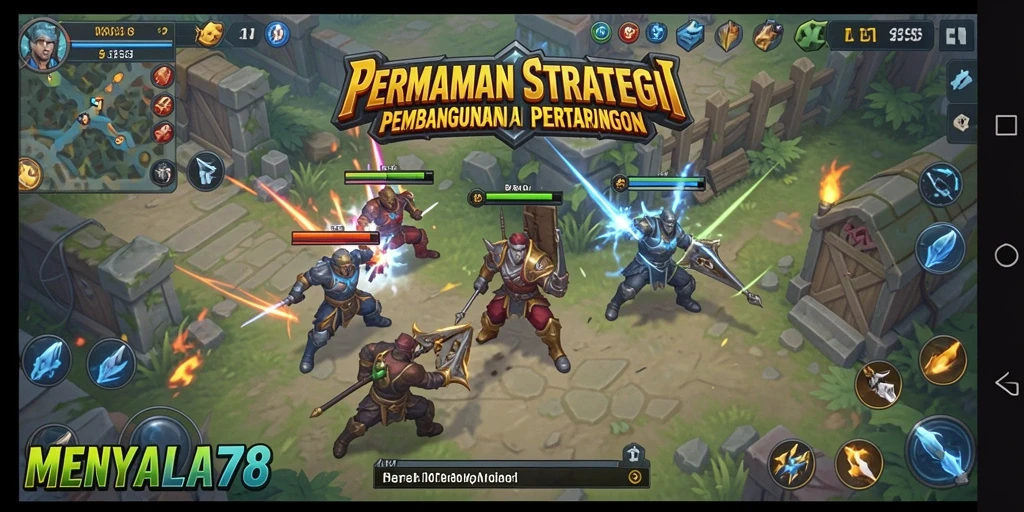 Tampilan gameplay menarik MENYALA78 dengan aksi SLG yang mendebarkan.