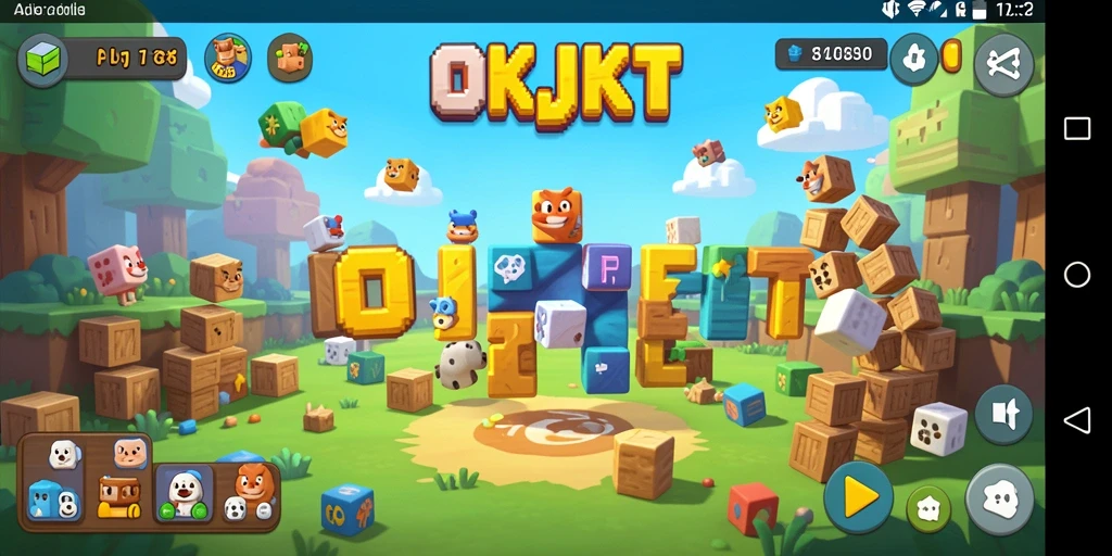 Screenshot gameplay menunjukkan tantangan puzzle yang menarik.
