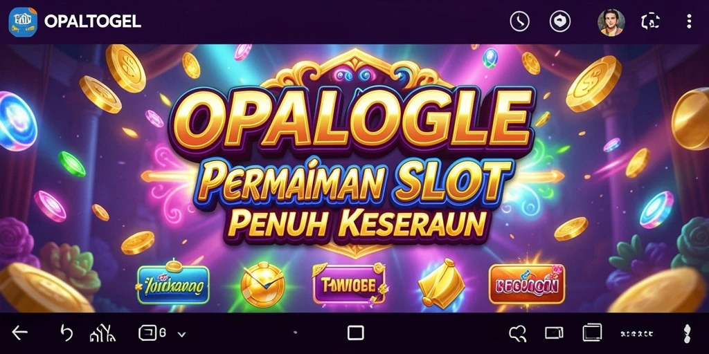 Screenshot gameplay OPALTOGEL yang menampilkan keseruan slot.