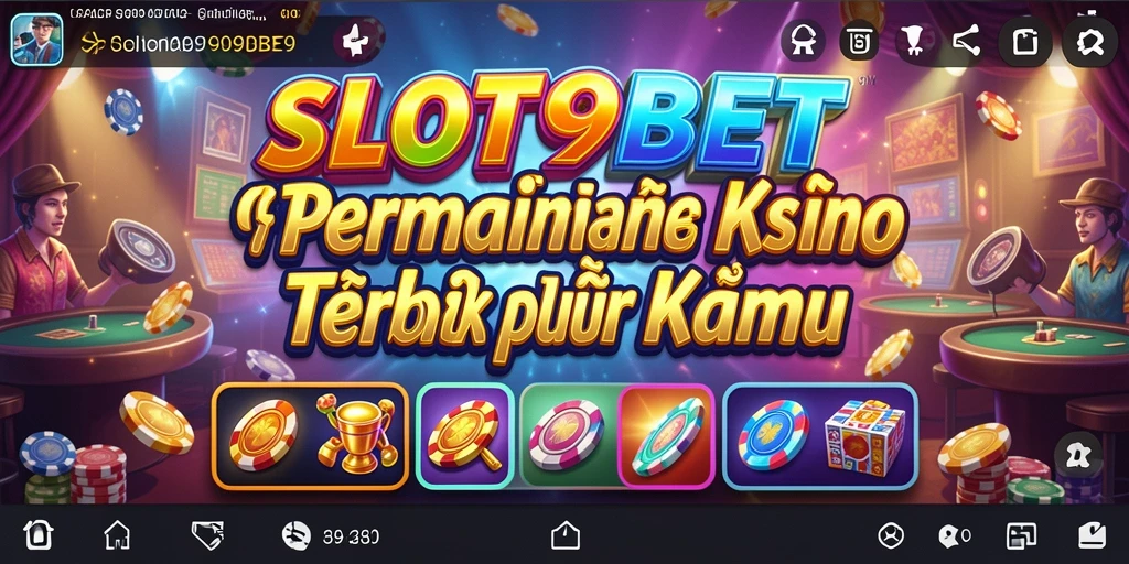 Screenshot utama dari permainan SLOT99BET yang menampilkan keseruan dan berbagai fitur Kasino.